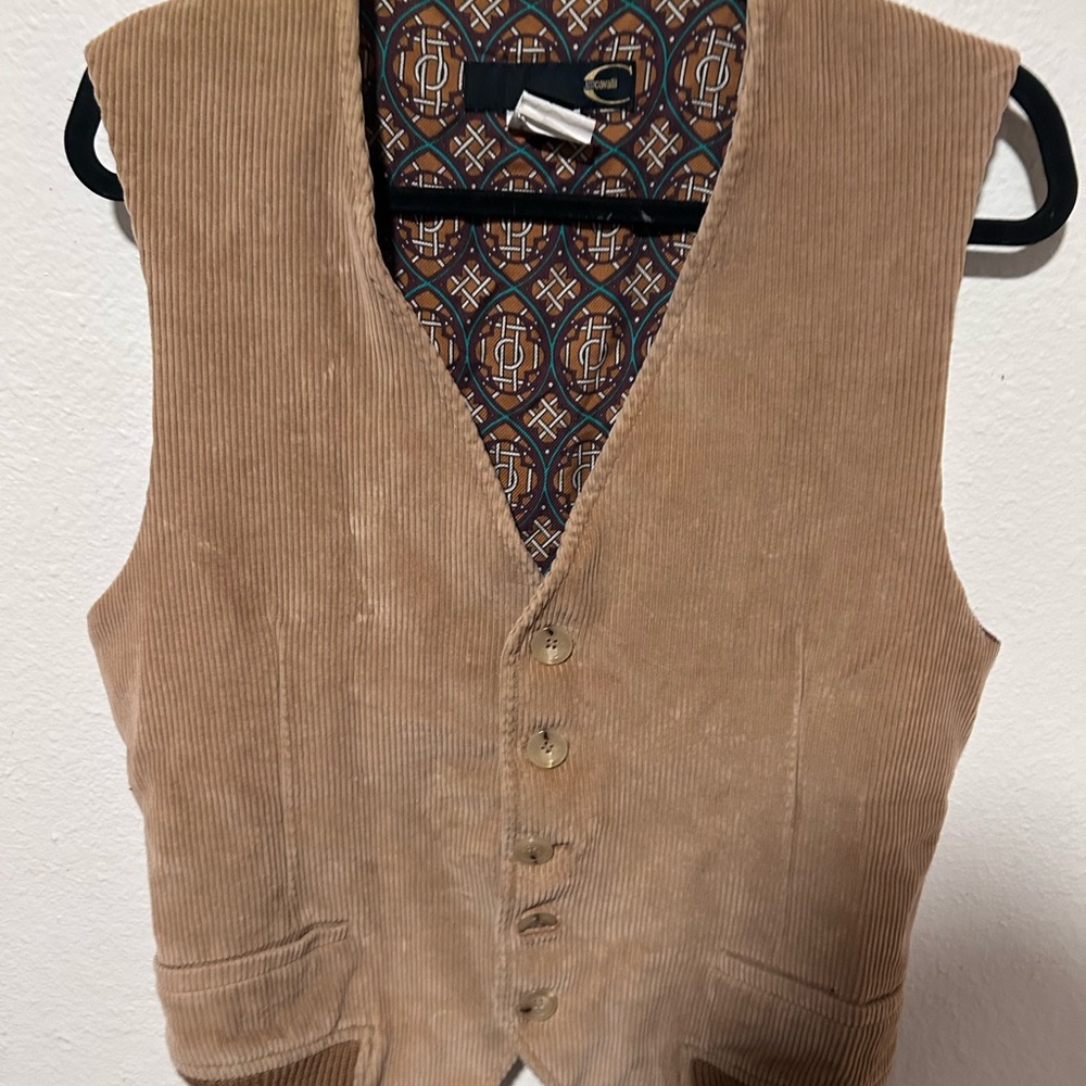 Roberto Cavalli Geometric Patterned Jacket - image 4